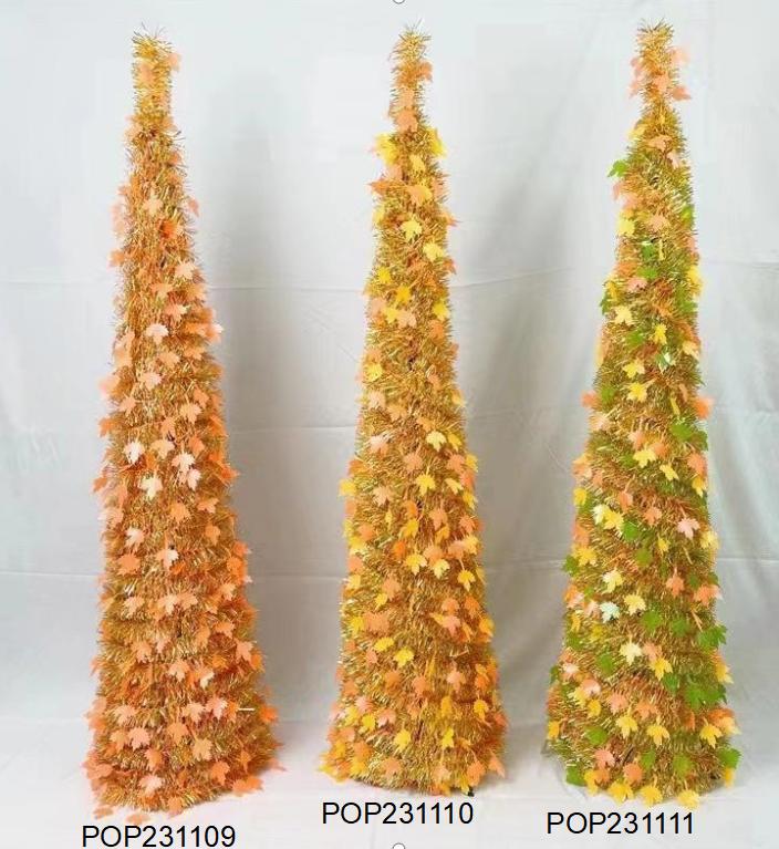 pop-up trees for harvest decorations