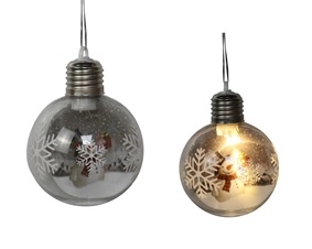lighted up decorative balls christmas decoration